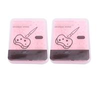 2pcs éponges Aquarelles, éponge Absorbante à Eau Portable à élasticité élevée pour Peinture Artisanat (Rose)