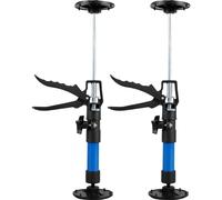 2PCS Etai de Soutien Télescopiques Réglable 30-59cm, Charge Maximale 40 kg, Support Télescopique Stable Antidérapant pour Plafonds, Cadres de Portes,Armoires Murales (30-59cm(bleu))