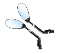 2pcs Extendable Handlebars Rearview Spots Glasses 360 Degree Mountain Adjuatable Wide Angles Rearview Looking Glasses