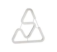 2pcs Extérieur en Acier Inoxydable Crochet Équipement De Voyage À Crochet À Poulage Boucles Suspendues Camping Rangement Extérieur Camping Randonnée Lampe Suspendue