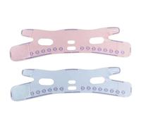 2pcs Face Soulevée STRAP, V Ligne de la ligne Sangle de lifting, Shaper mâchoire réglable, menton élastique respirant pour dormir.