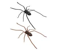 2pcs Fake Spiders Halloween Magnets,Magnetic Spiders Realistic Funny Prank