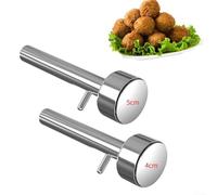 2pcs Falafel Scoop Set Stainless Steel 4cm 5cm