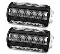 2Pcs Feuille de Têtes de Rechange Rasoir Compatibles avec Philips Bodygroom | BG2024 BG2025 BG2028 BG2036 BG2038 BG2040 TT2030 TT2040 YS534 Série 7000 et 3000 Lame Rasoirs, Installation Facile