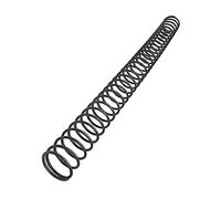 2pcs Fil Dia 1mm Ressort de compression en spirale cylindrique, Diamètre extérieur 18mm Ressort de rappel mécanique Ressort de compression en acier, Longueur 300mm, 1x18x300mm
