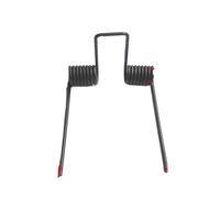 2PCS fil diamètre 4,5 mm 90 ° 180 270 ressort de torsion double en acier robuste(180 Degrees)