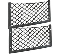 2Pcs Filet Rangement Camping Car Sac Pocket Organizer Voiture Sacs de Rangement en Filet Coffre Voiture Filet Rangement(36cm*18cm)