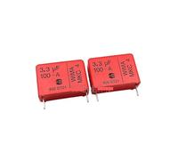 2pcs Film Capacitor 100V 335 3.3UF 100V 3U3 MKC4 Pitch 22.5mm DIY Fever capacitor AUOQKQUT