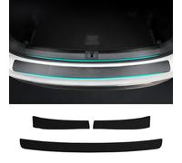 2pcs Film Protection Seuil de Coffre Voiture pour Toyota Yaris 3(III) Typ XP13 2. Facelift BJ 2017-2020, Voiture pour Protege Pare Choc Arriere seuil de Chargement peiture Protection des Pare-Chocs