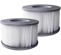 2pcs Filtres de Bain à remous pour MSpa piscines gonflables,Pompe à Cartouche filtrante Version améliorée pour MSPA Tous Les spas actuels