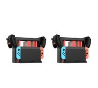 2PCS FIORKY pour Switch 2 pour Joycon Chargeur Game Tower Tower Multifinectional Charging Dock Station Organizer Station Organizer pour Switch Oled for Switch