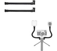 2PCS Flexible Extension Bras Réglable Magic Arm Grip Microphone Stand Extension pour Appareil Photo Smartphone Vlog Enregistrement avec 2 Cold Shoe Mount LED Lumière Ou Microphone