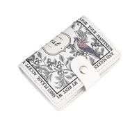 2pcs Floral Card Bag Multiple Cards Slots ID Bank Credit Covers for Women Large Capacity Holders(7)