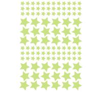 2pcs Fluorescent Star Ceiling,Luminous Star Stickers,Glow in the Dark Ceiling Stickers,pour les garçons et les filles, idéal pour les chambres d'enfants,les salons