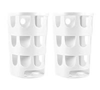 2pcs Foin Lapin mangeur de Foin Suspendu mangeur de Cage Rack de Foin de Grand capacité mangeur de Foin 4.8x3.9x7.8 Small Easy Ferming Plastic Animal Fay Feeder for Guinée, Lapin, Lapin