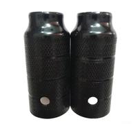 2PCS folding Bike Aluminum Foot Pegs Bicycle Pedals Rear Axle 38/50Mm(2PCS 50MM)