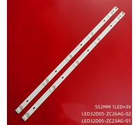 2pcs For 1TV Barre LED Pour led32d05-zc23ag-01 led32d05-zc26ag-02 nx-32ths100 Nationale 32WB865 LT-32M585 LT-32MU380 JVC 32K31 LE32AL88A71 ""Nipseyteko