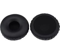 2pcs for JBL E40BT/T450 Headphone Imitation Leather + Foam Soft Earphone Protective Earphone (Black)