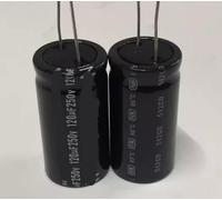 2PCS frequency division non-polar electrolytic capacitor 250V 120uf 25X50mm NWPNLXEA