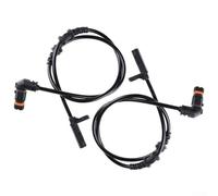 2pcs Front ABS Wheel Sensor for pour mercedes SLK pour slc R172 Plastic ABS Speed Sensor Pair for pour benz SLK350 SLK55 Front Axle Wheel Speed Sensor Set for pour mercedes 2012-2020 ABS Sensor Kit