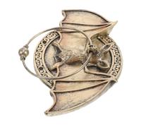 2pcs Front Door Bat Knocker Resin Made Pour Porte