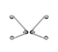 2pcs Front Upper Control Arms With Ball Joint Kit Set Compatible For Jaguar XJ Vanden Plas XJ8 2004-2009