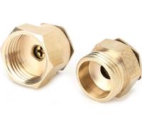 2Pcs G1/2 DN15 Centrifugal Brass Adjustable Spray Nozzle Garden Irrigation Micro Sprinkler