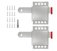 2pcs Garage Door Lock With Self Tapping Screws Inside Deadlock For Most Heavy Duty Pour Porte