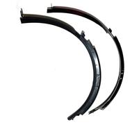 2Pcs Garniture De Sourcil De Roue Avant Pour Corvette C7 2014 2015 2016 2017 2018 2019 Élargisseurs D'aile Aspect Fibre De Carbone Noir Brillant QAQMHVCVB(Glossy Black)