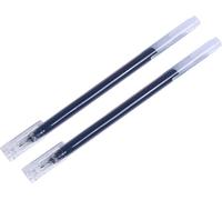 2Pcs Gel Ink Pen Comfort Grip Smoothly Write Large Capacity Ink Fine Point Signature Pen for Students Office Supplies Black (Stylo à encre gel avec prise en main confortable)