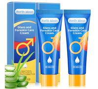 2Pcs Gels Correcteurs de Phimosis pour Rétrécissement du Prépuce | Pommade Phimosis pour Homm,Creme Phimosis,Gel Correcteur pour L'excès de Prépuce,Ingrédients Naturels,Soulagement Rapide