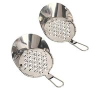 2pcs gratte-corps de grattage de gelée, gratte-ciel de pâte de cuisine en acier inoxydable pour les haricots à gelée de nouilles froides