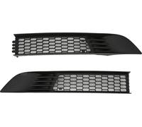 2pcs grille de calandre avant -Netz noir clair pare-chocs kit grille de ventilation pour Tesla modèle Y 2020-2023