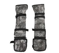 2pcs Guêtre de Serpent Chaps de Serpent Protège-Jambes Inférieures de Serpent Résistant à L'eau Protège-Jambes de Serpent en Tissu Oxford 600D Réglable pour Jardin Ski en Plein Air