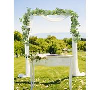 2pcs Guirlandes Eucalyptus Artificiel, 1.8 m guirlandes d'eucalyptus artificielles Artificielle àSuspendre, Plante Artificielle Guirlande, Guirlande Fleurs artificielles, pour décoration Mariage