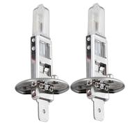 2PCS H1 Headlight Bulb, 20000lm 100W Super Bright 6000K Xenon Blanc 12V H1 Bulbe de Phare LED pour la Voiture, Ampoules LED