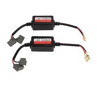 2pcs H1 LED Lumière Décodeur 12V DC Anti Scintillement Résistance Décodeur pour LED Phare Brouillard Lumière