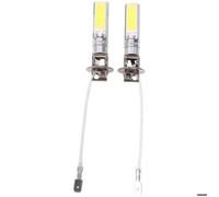 2pcs H3 COB LED Lumineux Xénon Blanc 6000K Voiture Auto Antibrouillard Lampe Ampoule 12V 10W