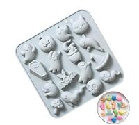 2pcs Halloween Silicone Moule Pumpkin - Moules De Glaçons Cumbes Candy | DIY Baking Mould-halloween - Au Chocolat Fondant | Plateau De Glace En Gelée - Décorations De Gâteaux