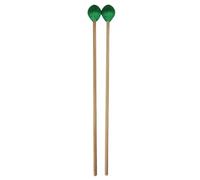 2pcs Handle De Bois Boule Laine Drumstick Marimba Percussion Instrument Musique Accessoires Pour Les D'entraînement Débutants