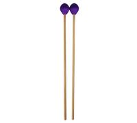 2pcs Handle De Bois Boule Laine Drumstick Marimba Percussion Instrument Musique Accessoires Pour Les D'entraînement Débutants