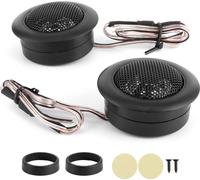 2pcs Haut-parleurs de voiture Tweeter120W Haute puissance universelle petit lecteur de musique audio 2K ~ 22 kHz