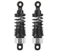 2PCS Haute Performance Amortisseur Ressort Suspension Outil Durable En Métal Amortisseurs pour JLB HSP EM DHK HPI 1/10 RC Accessoires De Voiture Noir Rouge Or Bleu Ruban Violet (Argent)