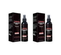 2PCS Heat Thermal Protection Spray Shine Moisturize Split Ends Protect Hair Damage For Natural Hair and Wigs