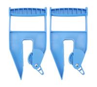2PCS Heavy Duty Mat Movers, Plastic Labor Saving Mat Puller Ergonomic Horse Stall Accessories for Barn Home Gym