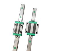 2Pcs HGR15 HGR20 HGR25 Linear Guide Rail + 4Pcs HGH15CA HGW15CC HGH20CA HGW20CC Blocks for CNC Part XYZ Axis Router(700mm)