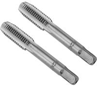 2pcs High Speed Steel Metric Thread Tap Straight Flutes Thread Tapping Tool Hand Thread TapM12x1.75