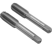 2pcs High Speed Steel Metric Thread Tap Straight Flutes Thread Tapping Tool Hand Thread TapM14x2.0