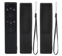 2pcs Housse de Protection en Silicone pour Télécommande Samsung Q7F/Q8/Q9,Coque Anti-Choc et Anti-Rayures, Compatible avec Modèles BN59-01311G/BN59-01311B/BN59-01265A/BN59-01358B TM1990C (Noir)
