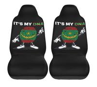2Pcs Housse De Siège Voiture Universel C'est Mon Adn Mauritanie Protecteur De Siège De Voiture Lavable Anti-Dérapant Couverture De Selle Avant, pour Camionnettes, Voitures, Camions